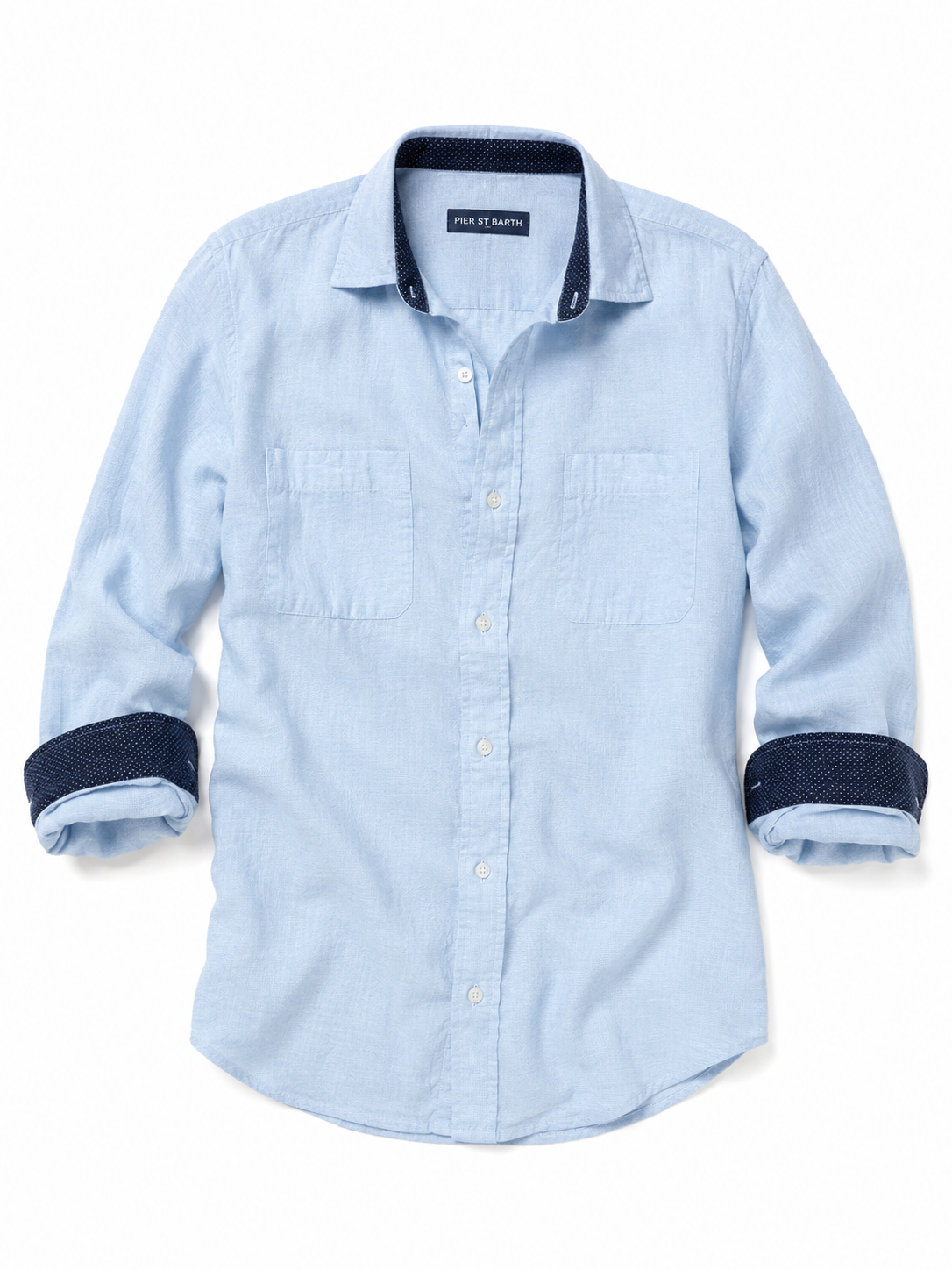 Men's Corsica Utility Long Sleeve Linen Shirts
