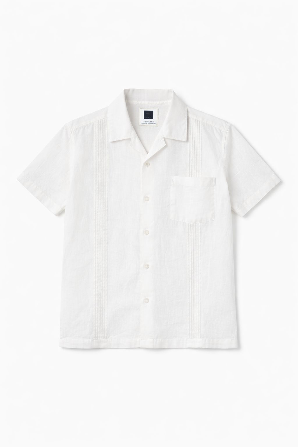Men's Cyprus Short Sleeve Linen Shirt