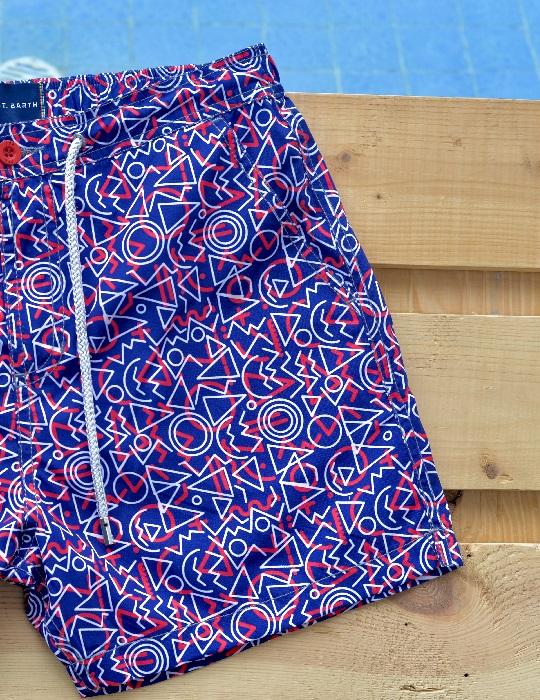 Bora Bora Tailored Swim Shorts - Butterfly