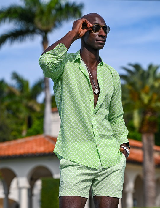 Hamptons Tailored Swim Shorts - Spool Checks