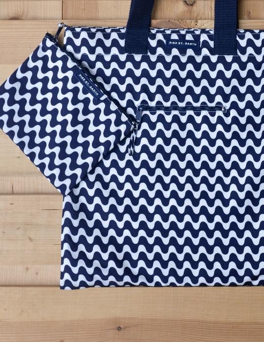 Bora Bora Tailored Swim Shorts - Chevron Ghost