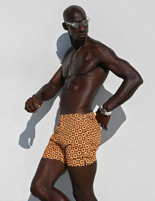 Hamptons Tailored Swim Shorts - Water Lettuce