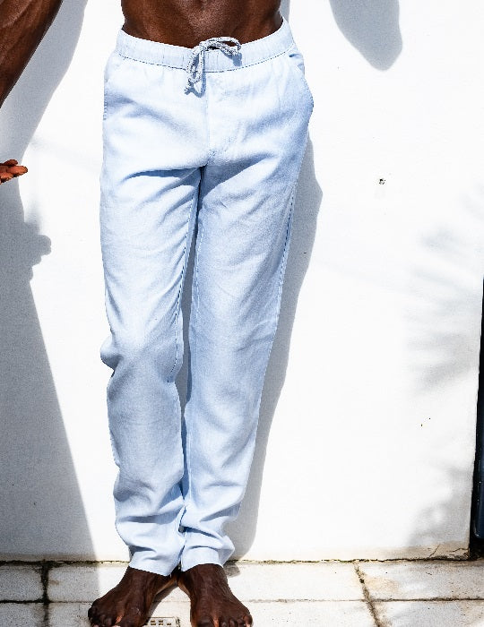 Oahu Linen Pants - Contemporary Straight Cut