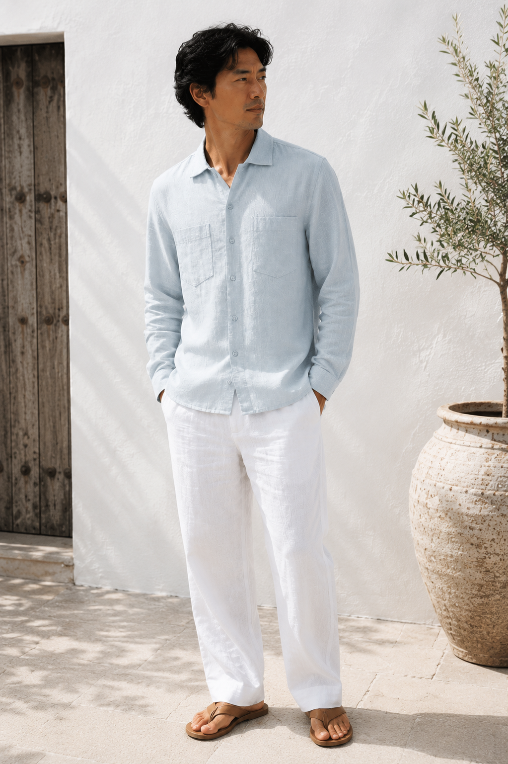 Men's Mizu Linen Shirt