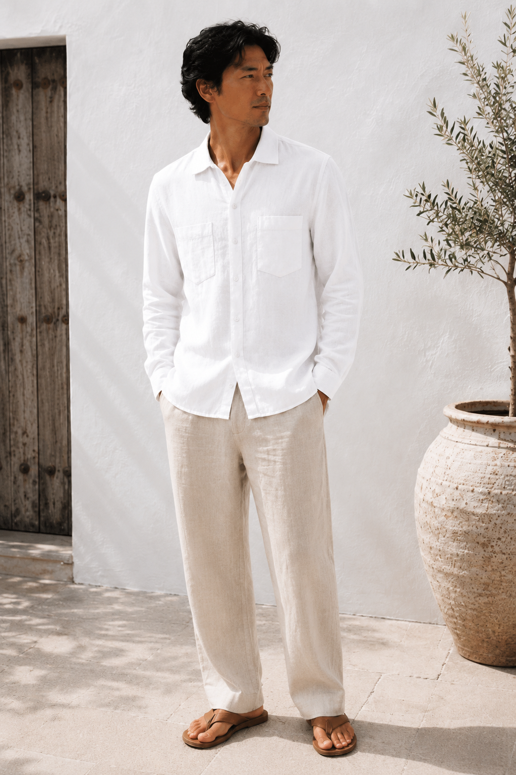 Men's Mizu Linen Shirt