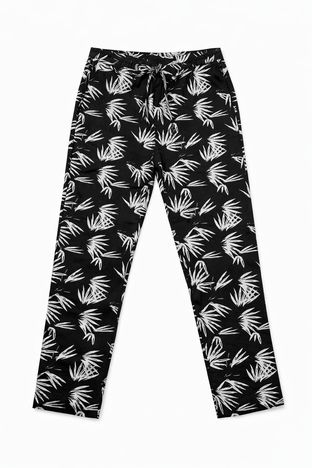 Men's Barbuda Patterned Linen Pants
