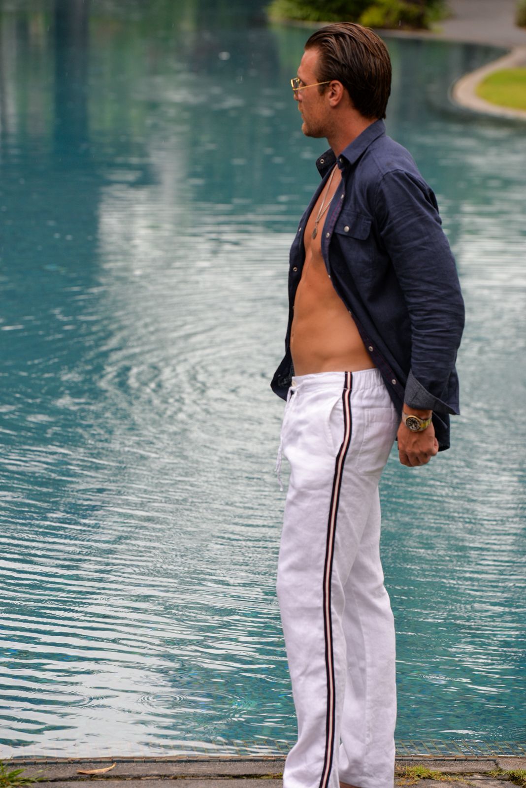 Men's Portofino Linen Pant