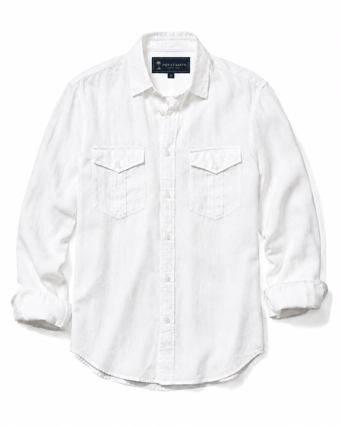 Men's Long Sleeve Wayfarer Utility Linen Shirt
