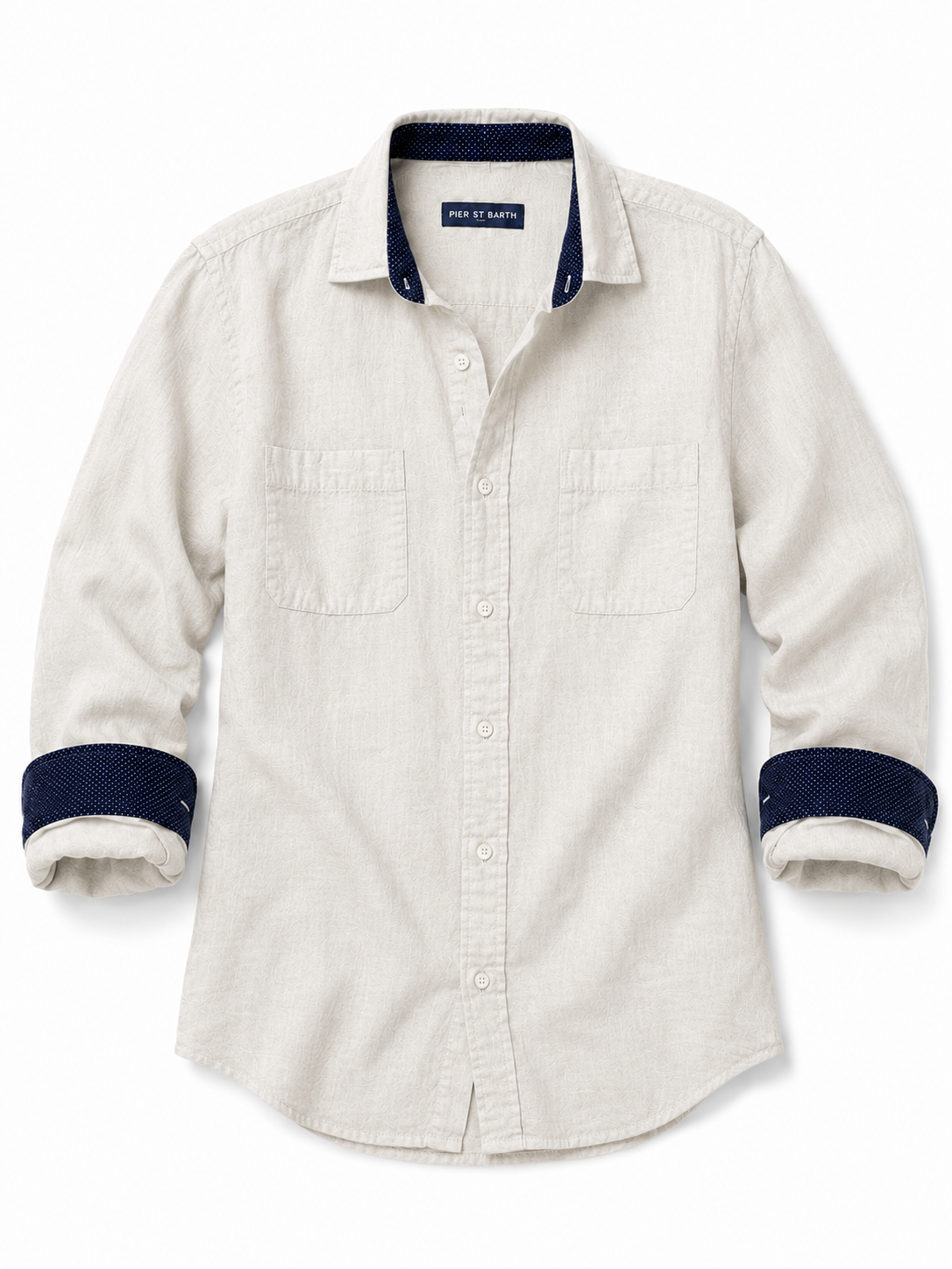 Men's Corsica Utility Long Sleeve Linen Shirts